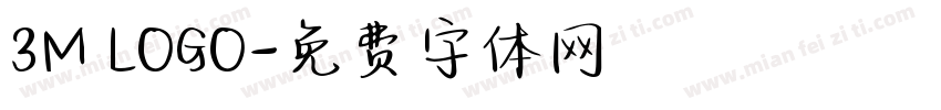 3M LOGO字体转换